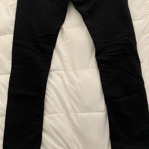 Topman Black Stretch Skinny Jeans 30/30
